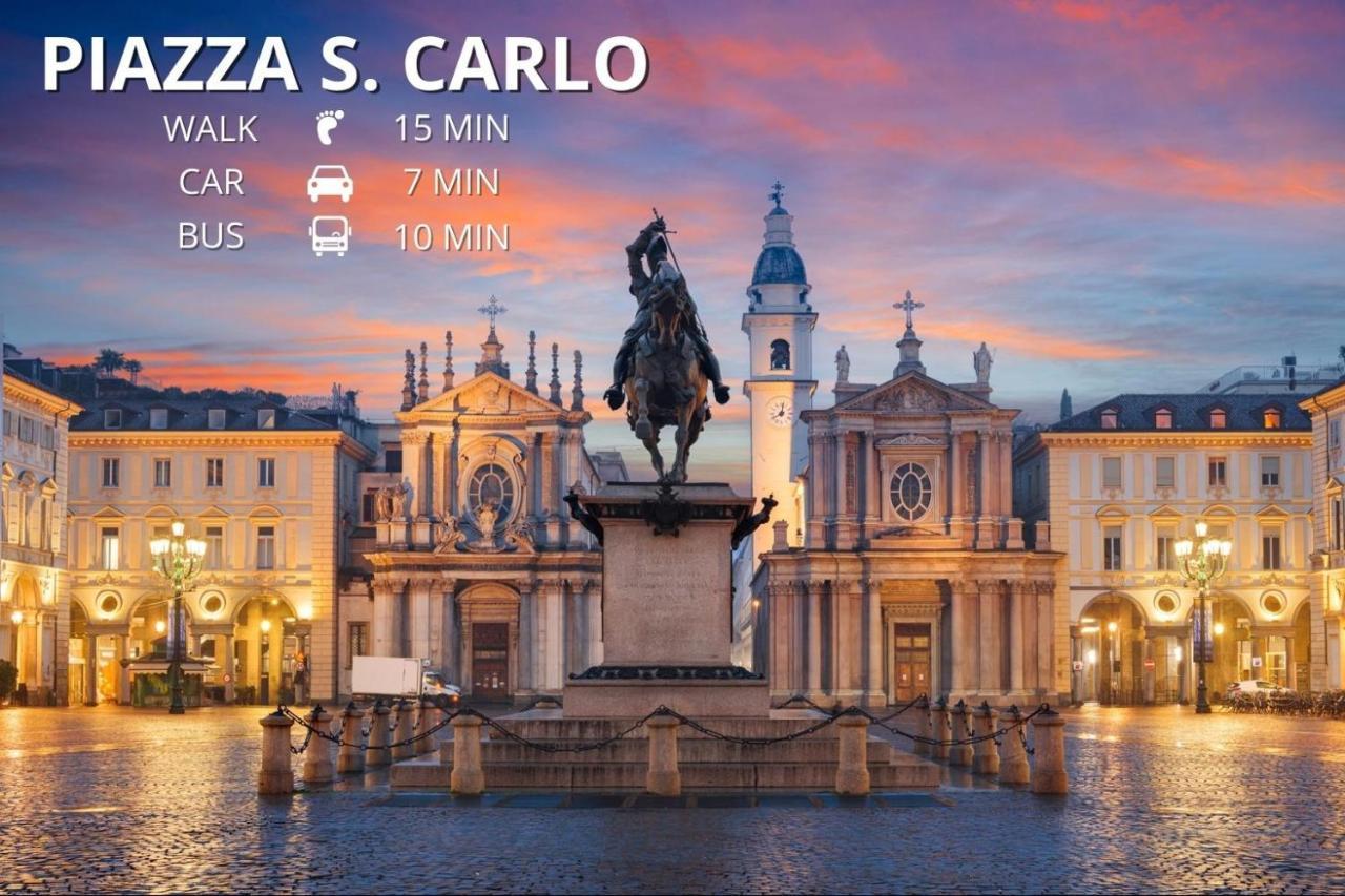 Appartamenti Vista Mole, Centro A 15 Min - Luxury Suites & Fast Wifi 都灵 外观 照片