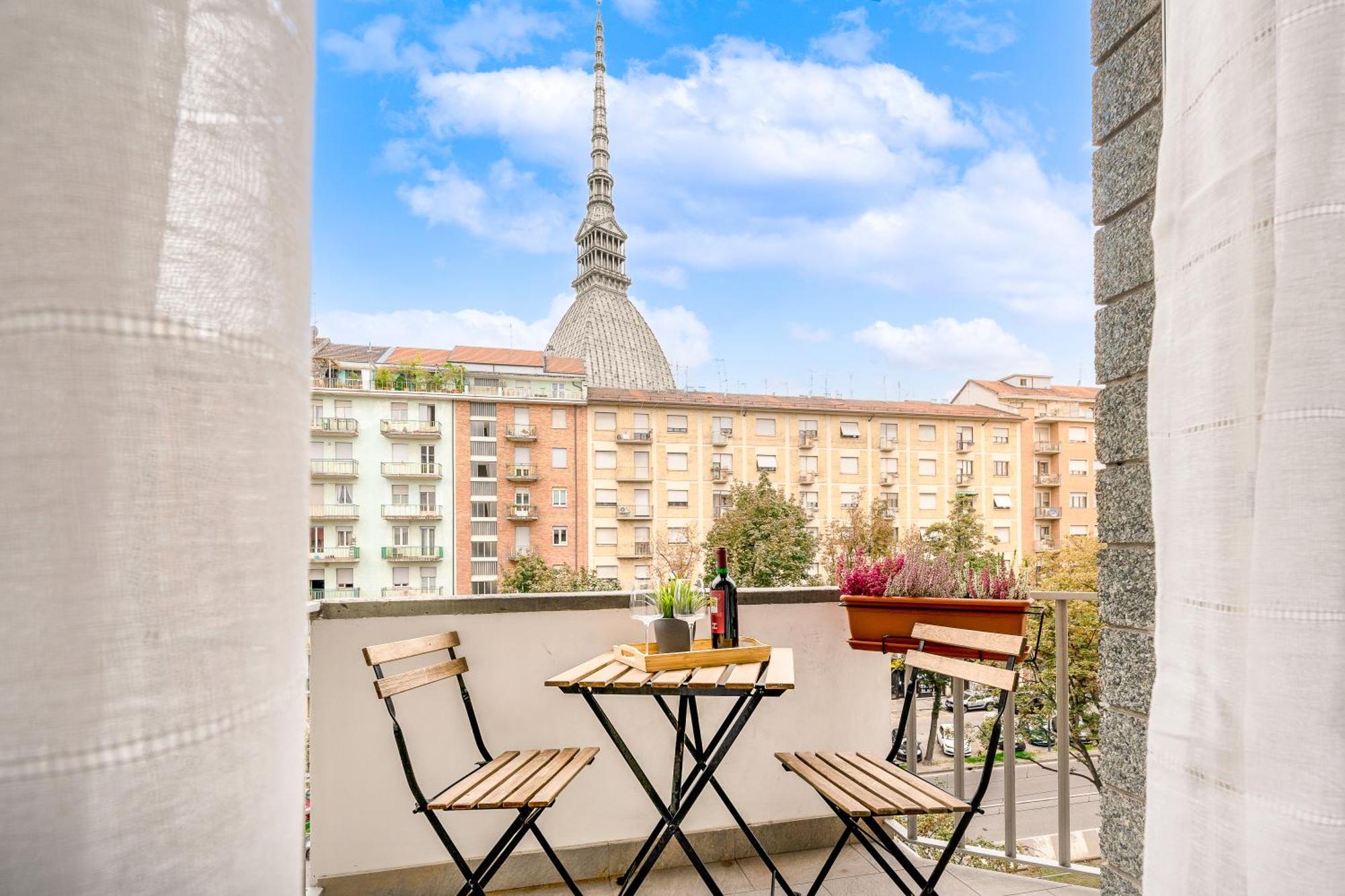 Appartamenti Vista Mole, Centro A 15 Min - Luxury Suites & Fast Wifi 都灵 外观 照片