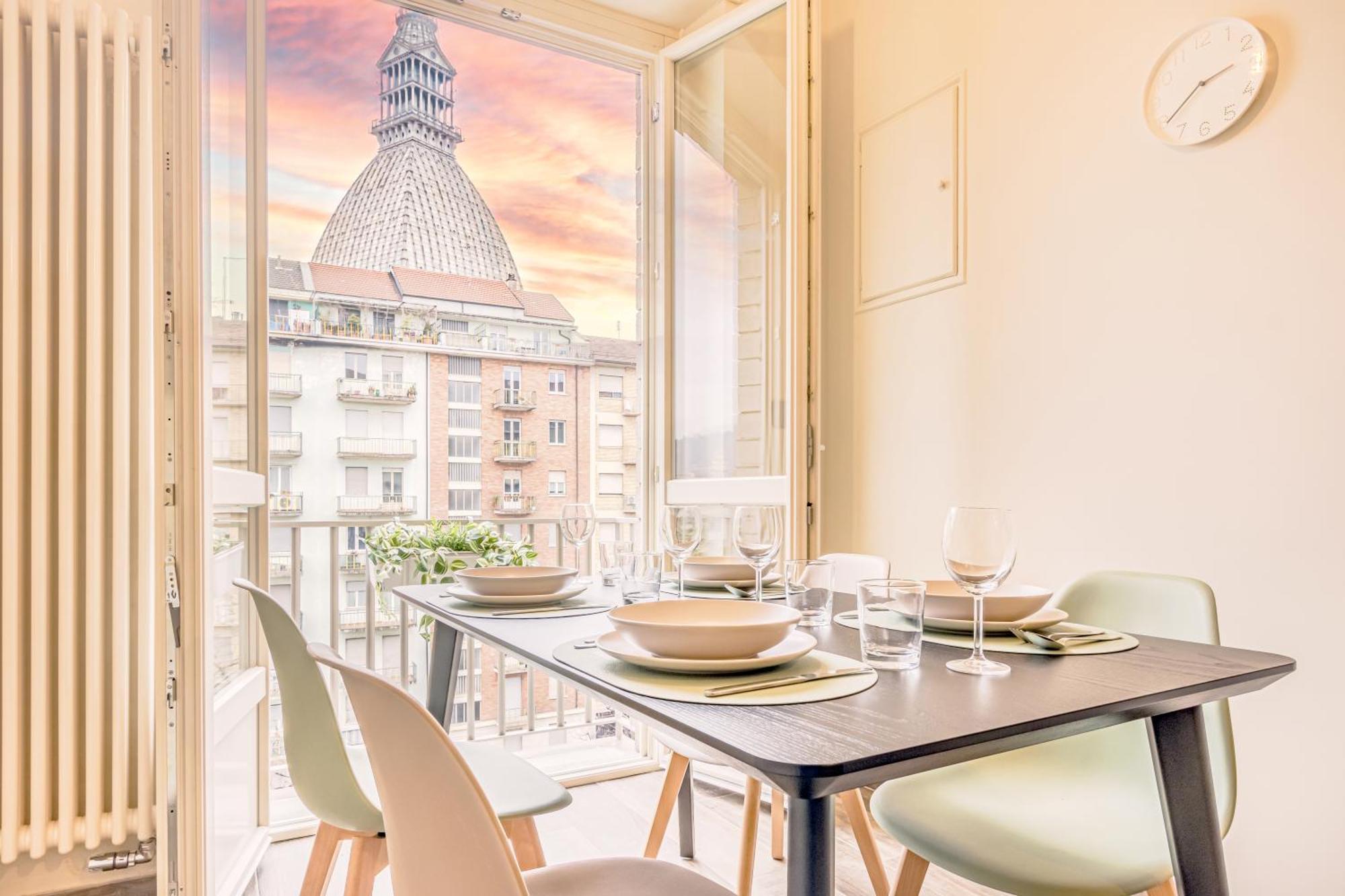 Appartamenti Vista Mole, Centro A 15 Min - Luxury Suites & Fast Wifi 都灵 外观 照片
